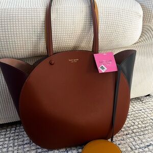 Kate spade new york dottie leather medium tote NEW WITH TAG